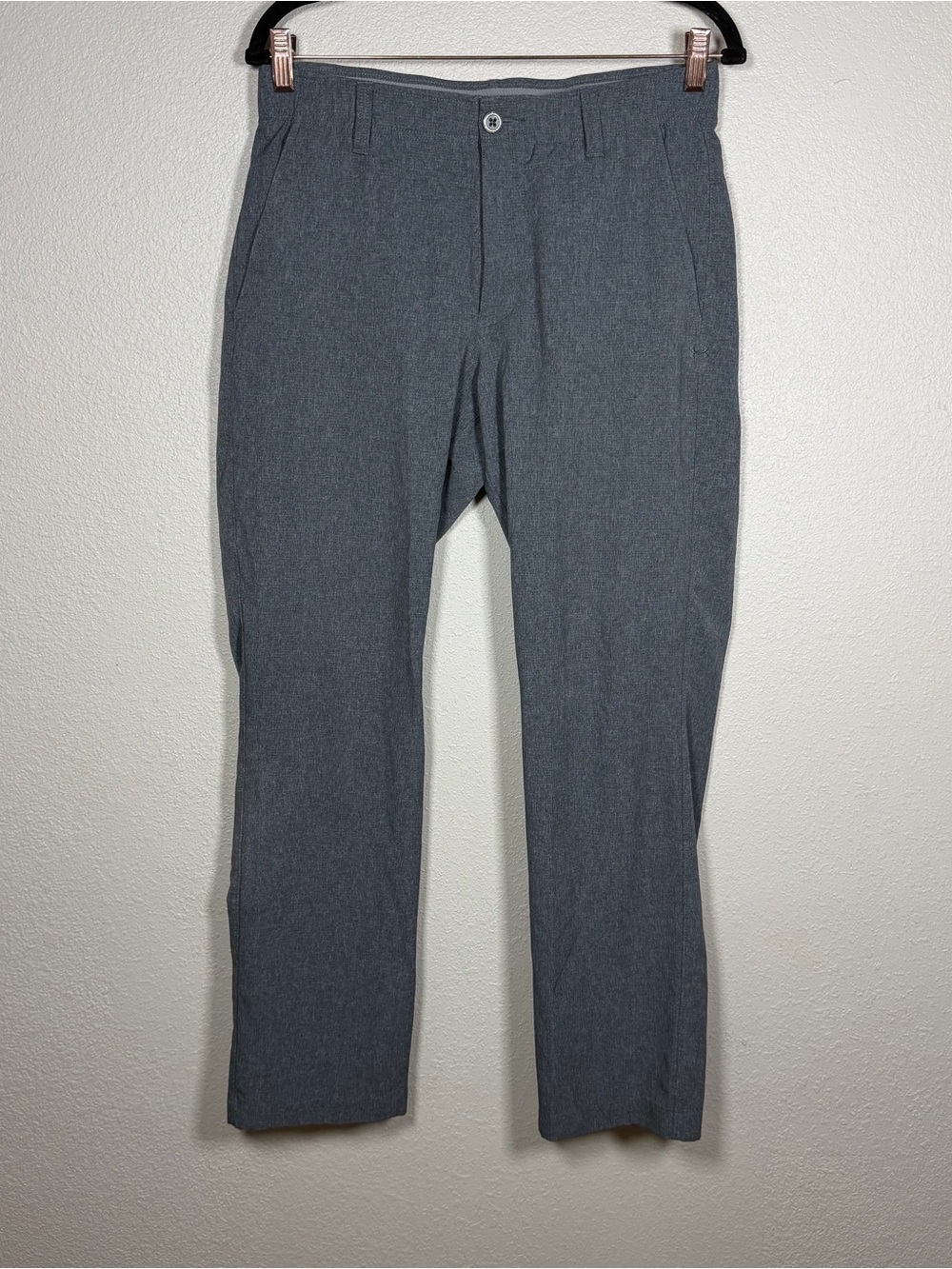 Under Armour Men’s 32/30 Gray Vented Performance Chino Golf Pants Breathable